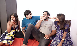 A-one selective indian famous pornstars foursome coitus video in hindi audio